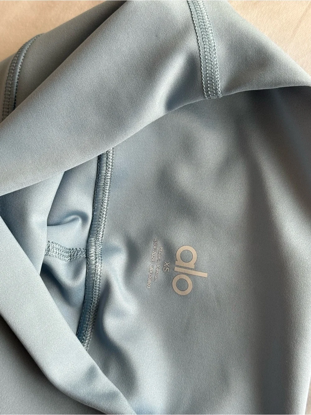 ALO 7/8 Light Blue Leggings